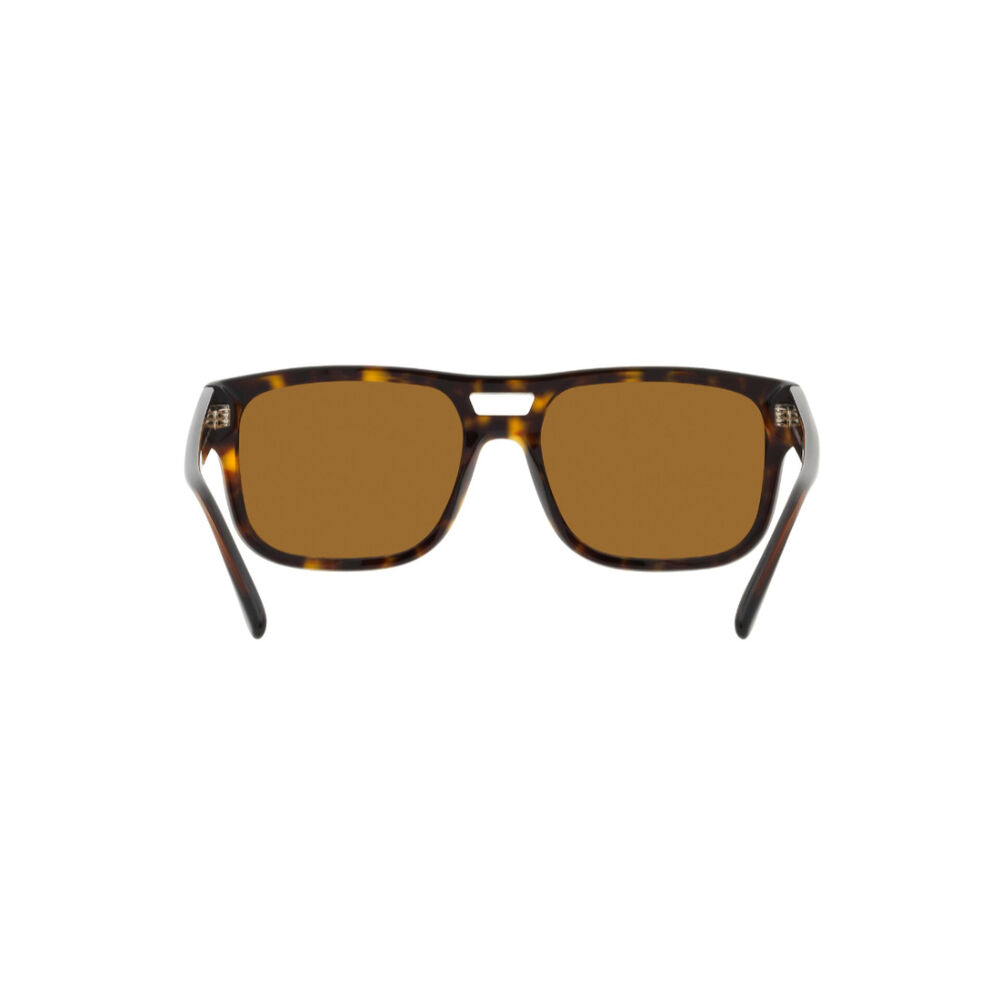 Lentes De Sol Havana Polarizado Emporio Armani image number 6.0