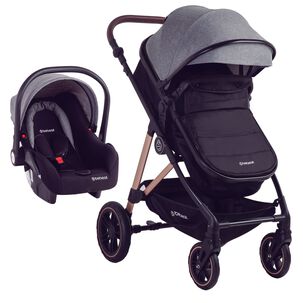 Coche Cuna Travel System Neo Gris Bebesit