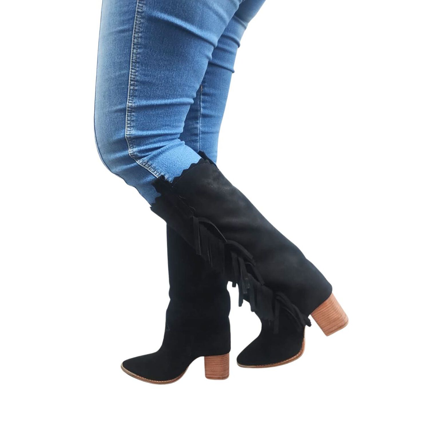 Bota Allyson Negro Pao Pecados image number 0.0