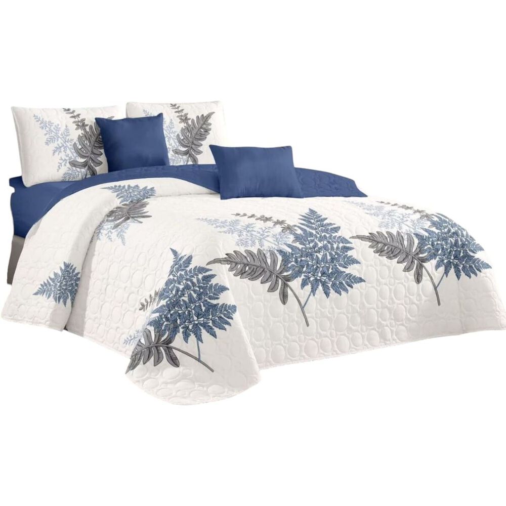 Cubrecama De Verano King Quilt + 2 Fundas De Almohada Cobertor Delgado Cmv-33 image number 0.0