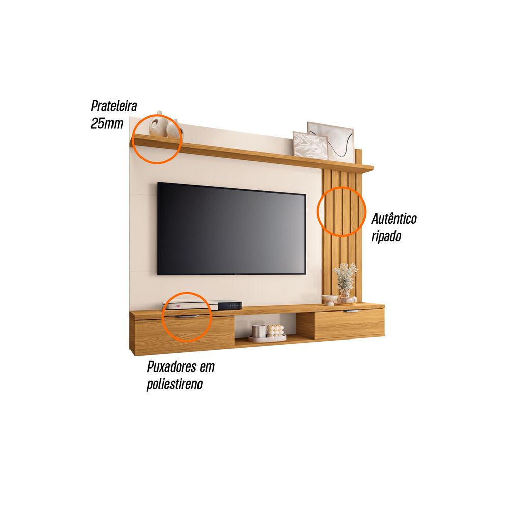 Home Tv Panel Mónaco 55" 160x135x31 Cm image number 5.0