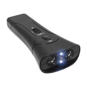 Espanta Perros Doble Bocina Potente De Entrenamiento Repelente Adiestrador Antiladridos Luz Led