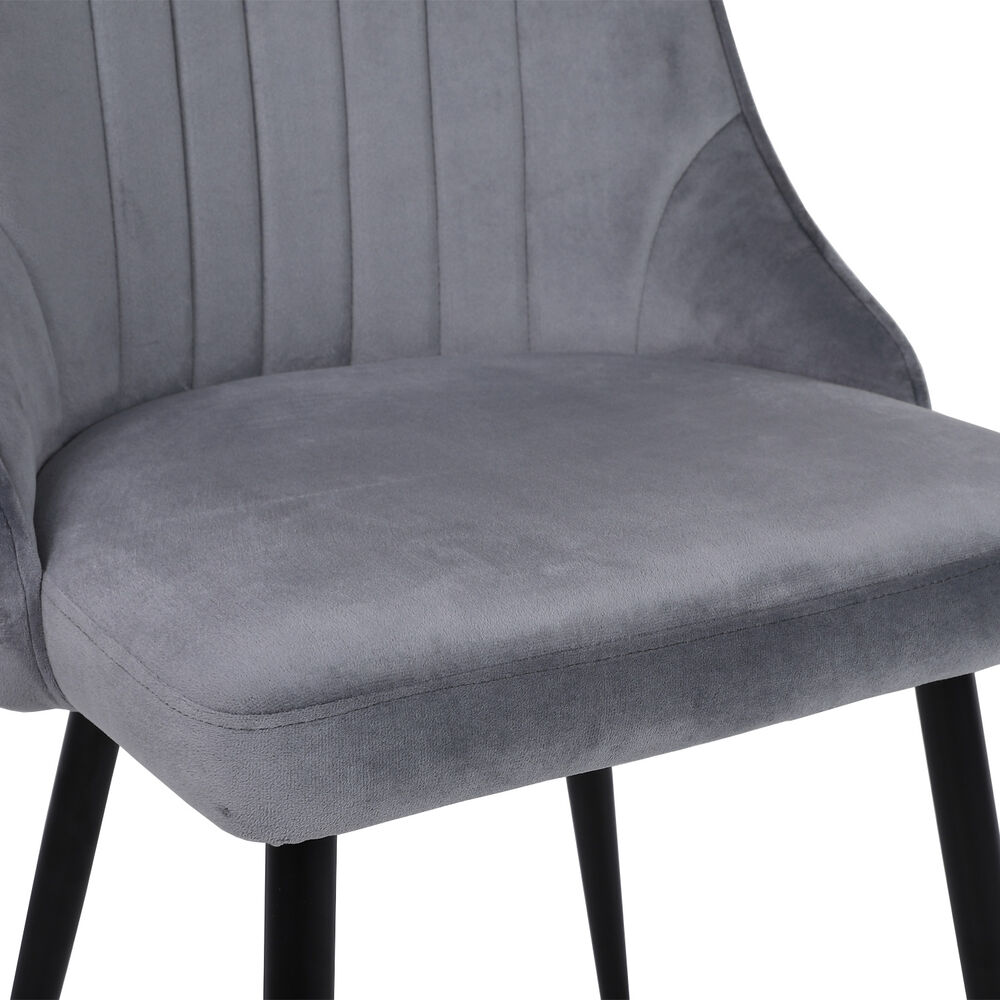 Pack 2 Silla Comedor Giorgio Gris image number 5.0