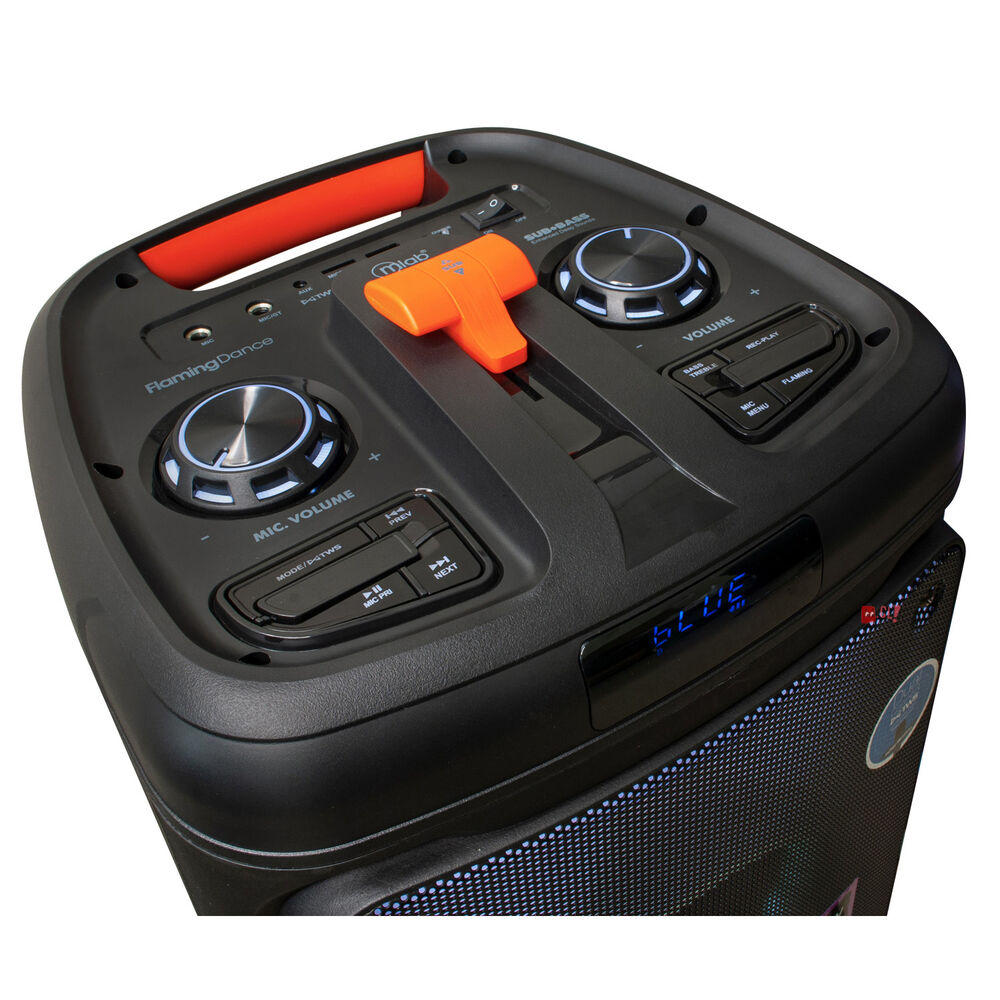 Parlante Flaming Dance Pantalla Led Con Control Central - Ps image number 2.0