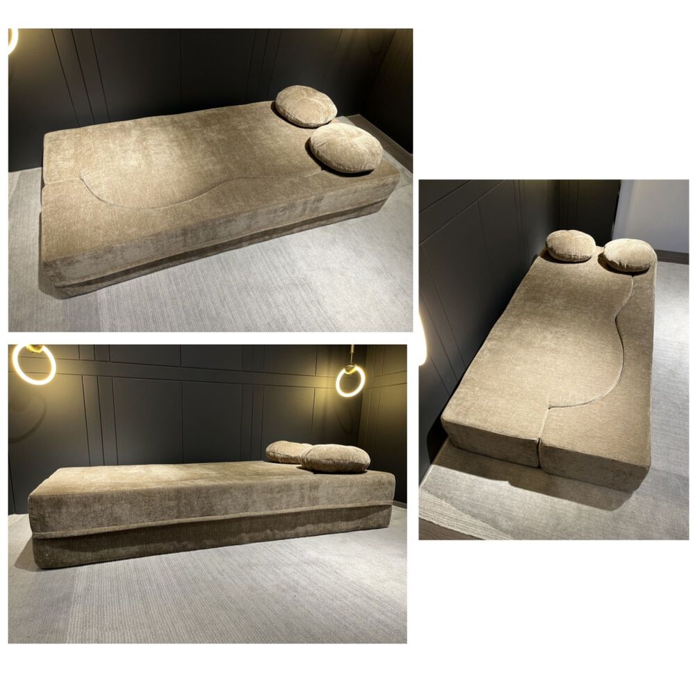 Sillon Sofa Cama Comprimido Combinable 200cm K25 Caf&eacute; image number 2.0