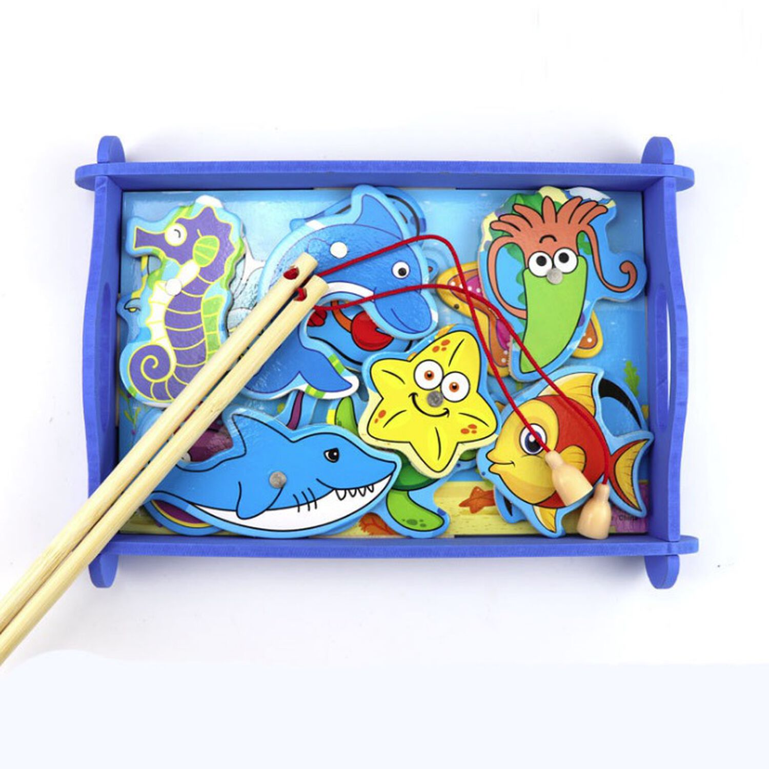 Juguete De Madera Pesca Milagrosa Montessori image number 6.0