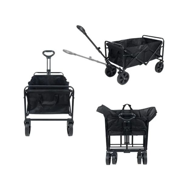 Carrito Plegable Organizador Camping Verano Carga Peque&ntilde;o
