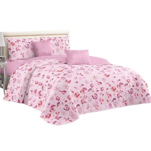 Cobertor Quilt De Verano Cubrecama King Colcha 250x270cm Gs