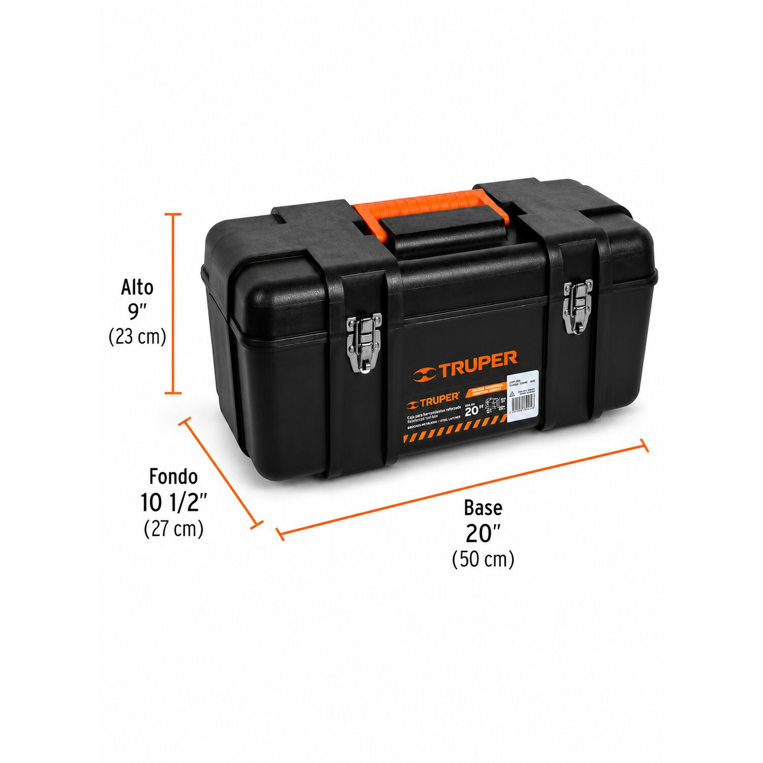 Caja De Herramientas Industrial 20 Truper Chp-20x image number 2.0