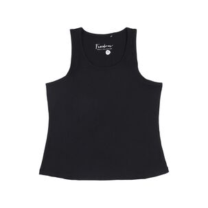 Polera Regular Sin Mangas Cuello Redondo Mujer Freedom