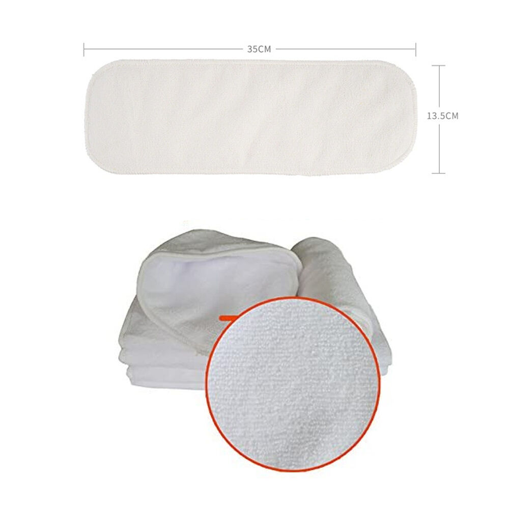 Pack Insertos Reutilizable Pañal Ecológico Microfibra 2 Capa image number 2.0