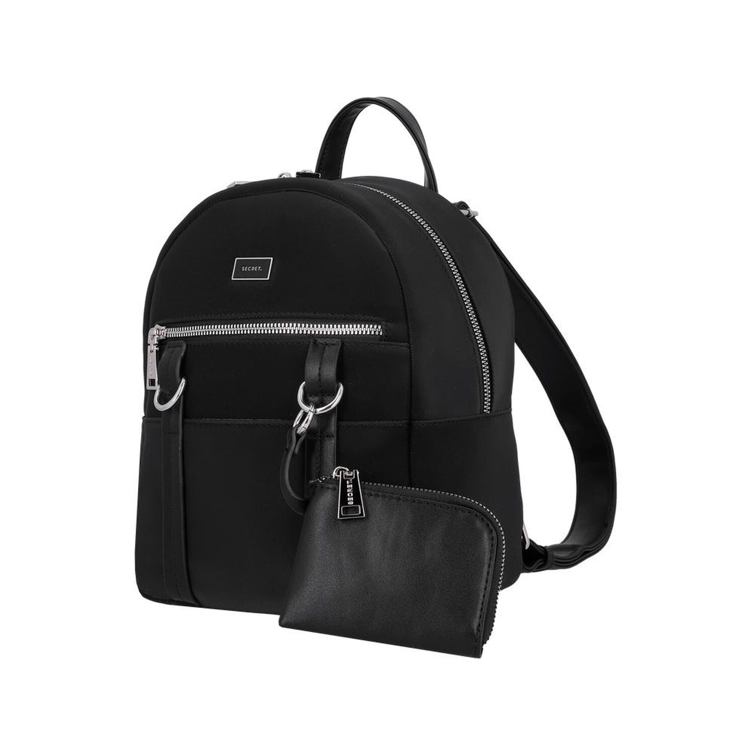 Mochila Secret Burgos St6 M Negro image number 1.0