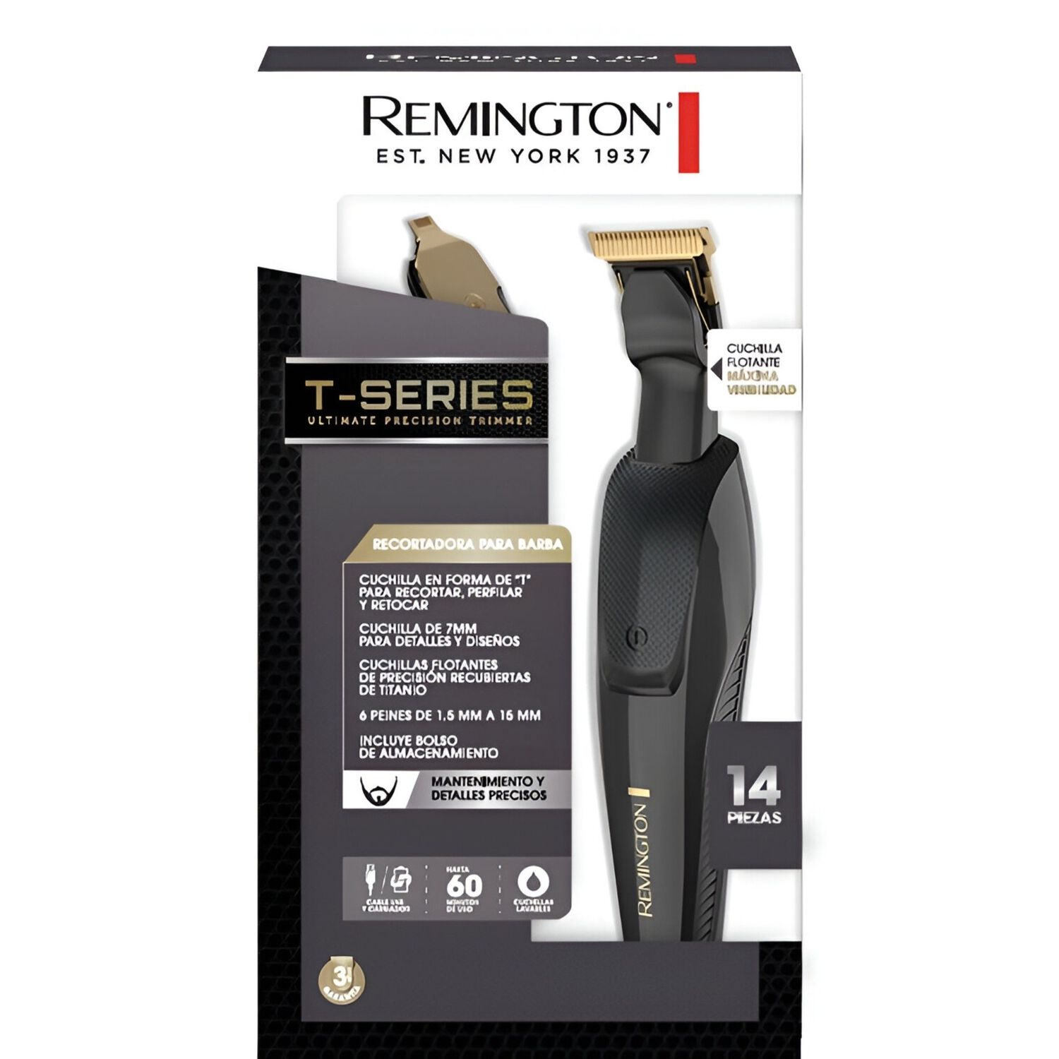 Recortadora De Barba De Alta Precisi&oacute;n Remington Mb20a image number 7.0