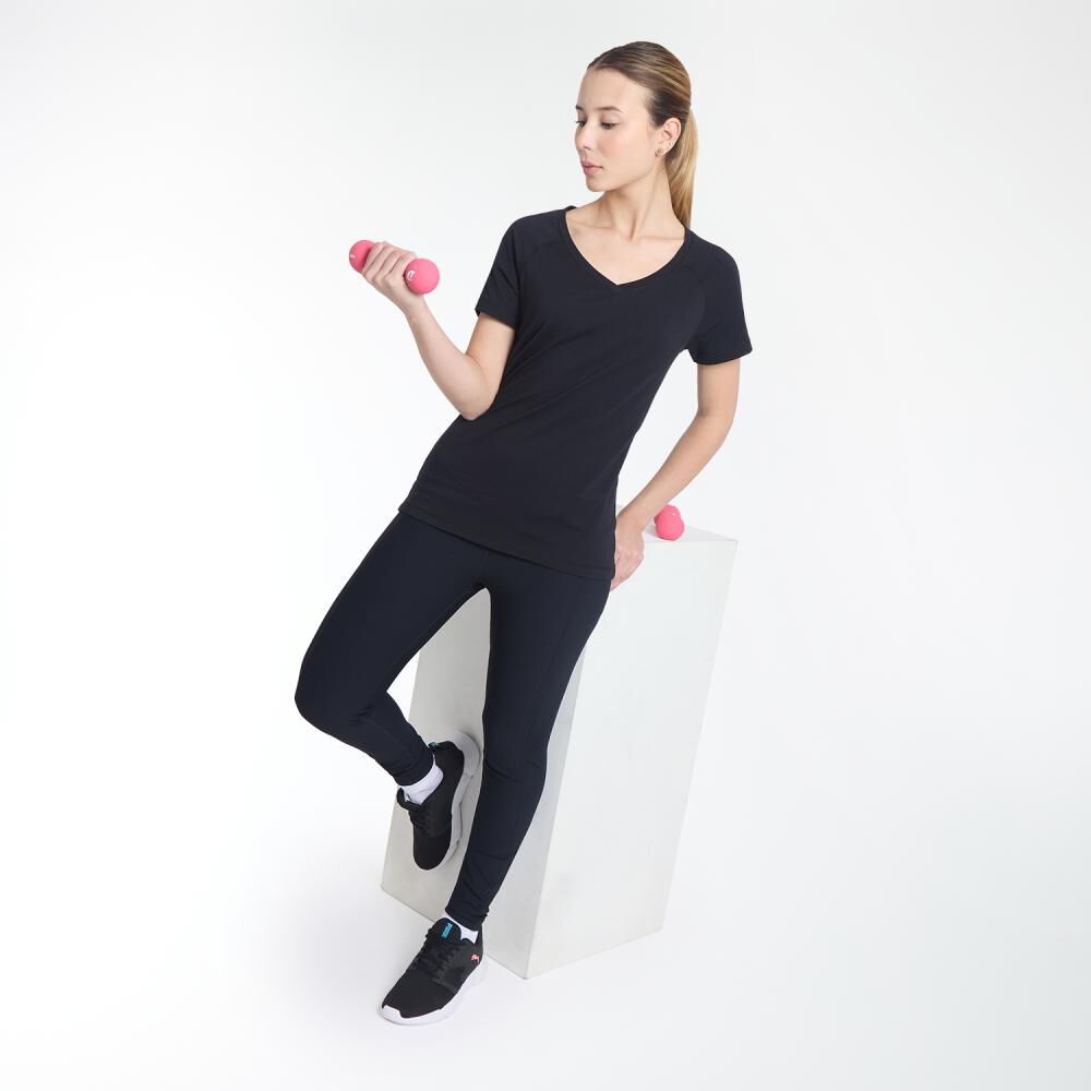 Polera Deportiva Manga Corta Mujer Wetland image number 1.0