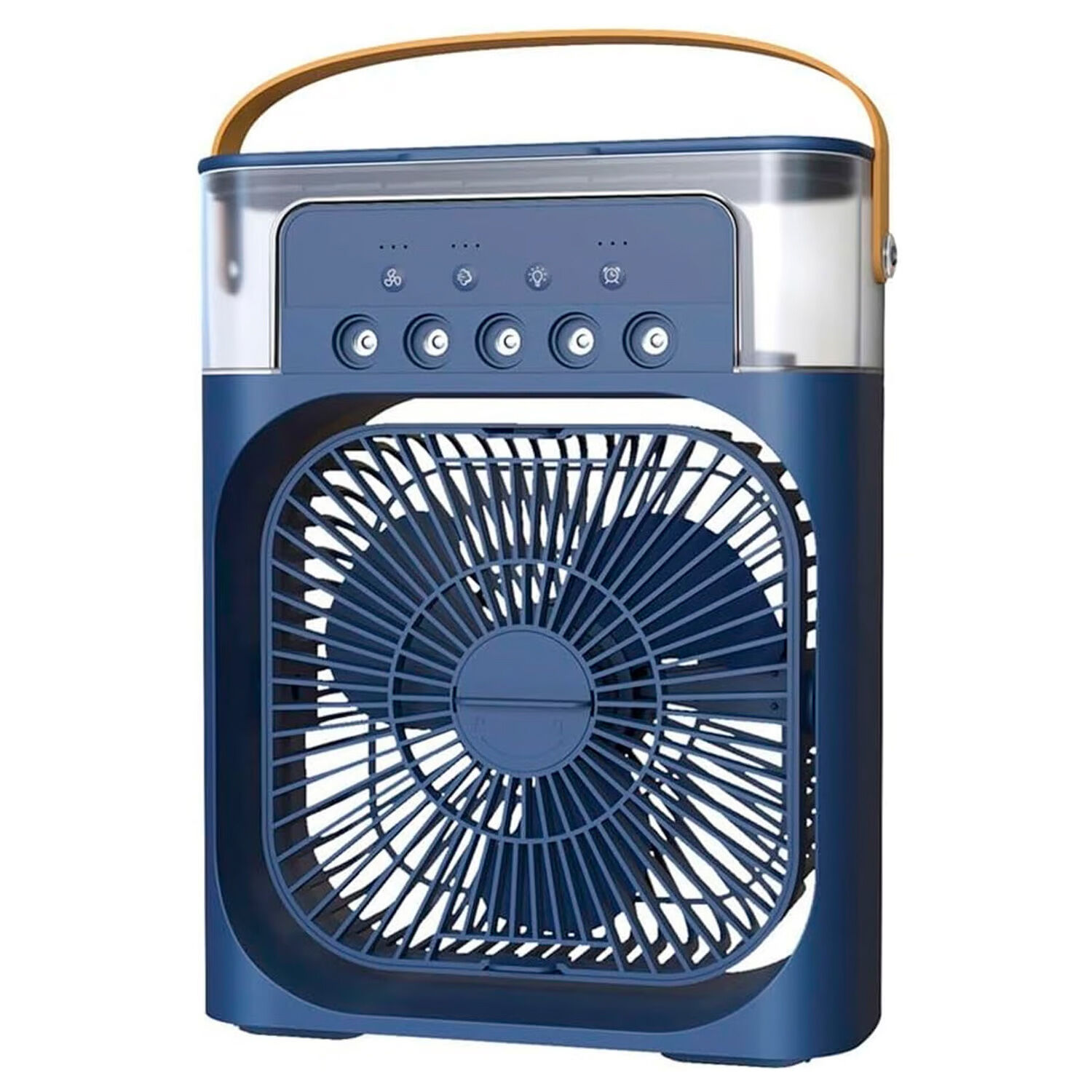 Ventilador Usb Port&aacute;til Led Con Rociador Azul - Ps image number 0.0
