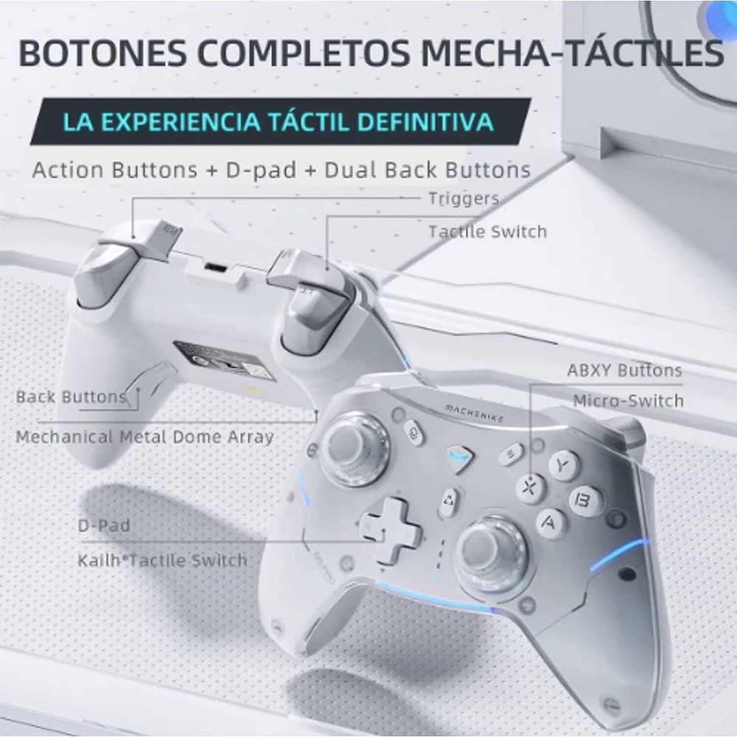 Control Joystick Inal&aacute;mbrico Machenike G5 image number 5.0