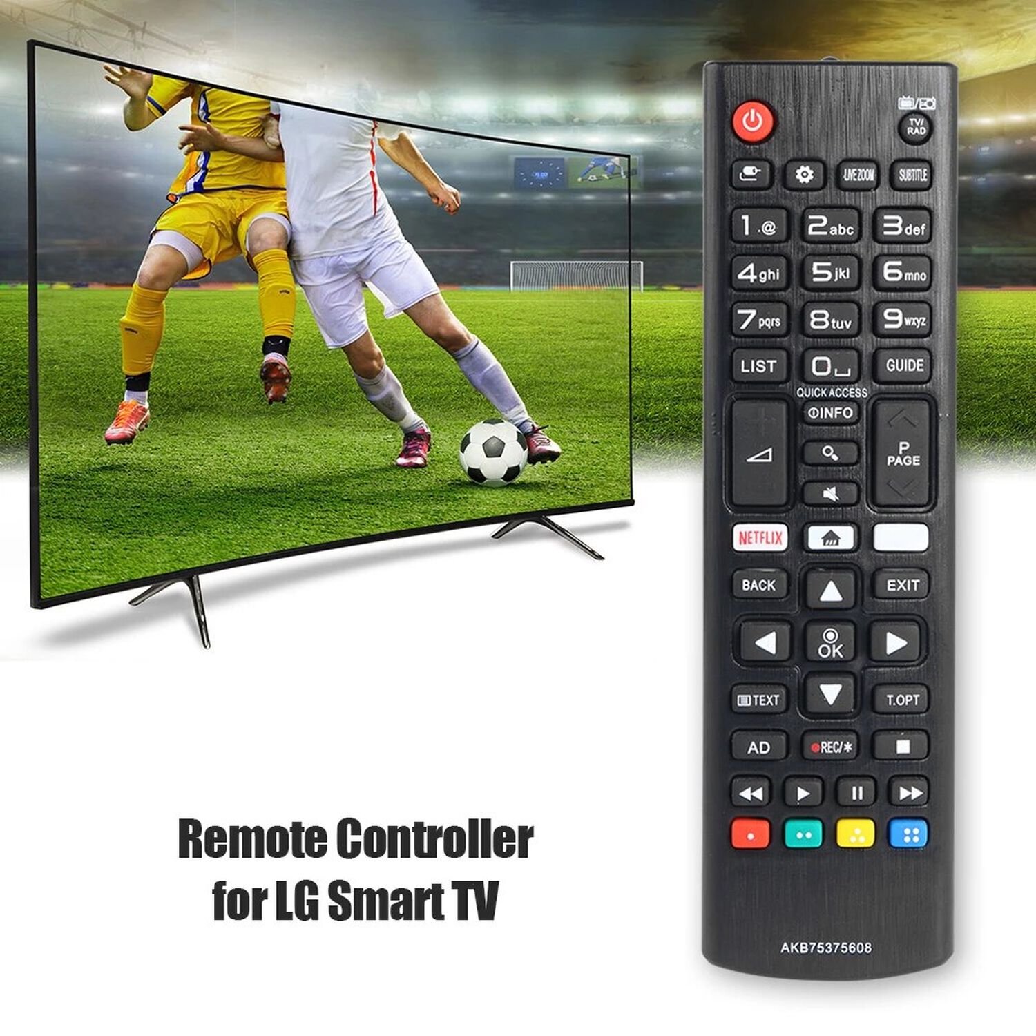 Control Remoto Para Smart Tv Lg (ultima Generaci&oacute;n) Tl473 image number 6.0