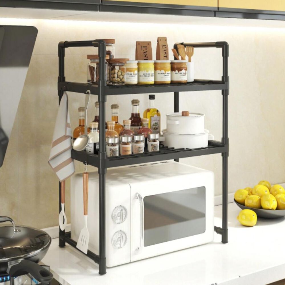 Rack Organizador Multiusos 3 Niveles Plástico Resistente image number 3.0