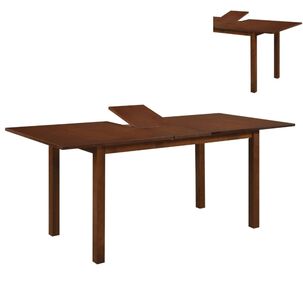 Mesa Comedor 74x180x80 Cm Fm-003o Café Oscuro