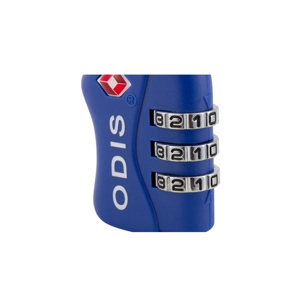Candado Odis Tsa Maleta Viaje 33mm Combinaci&oacute;n - Azul image number 5.0