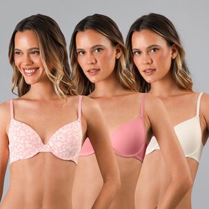 Pack 3x Sosten Perfect Cover Microprint Flores