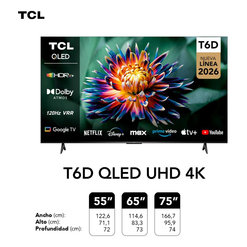 TCL T6D 55", foto 3