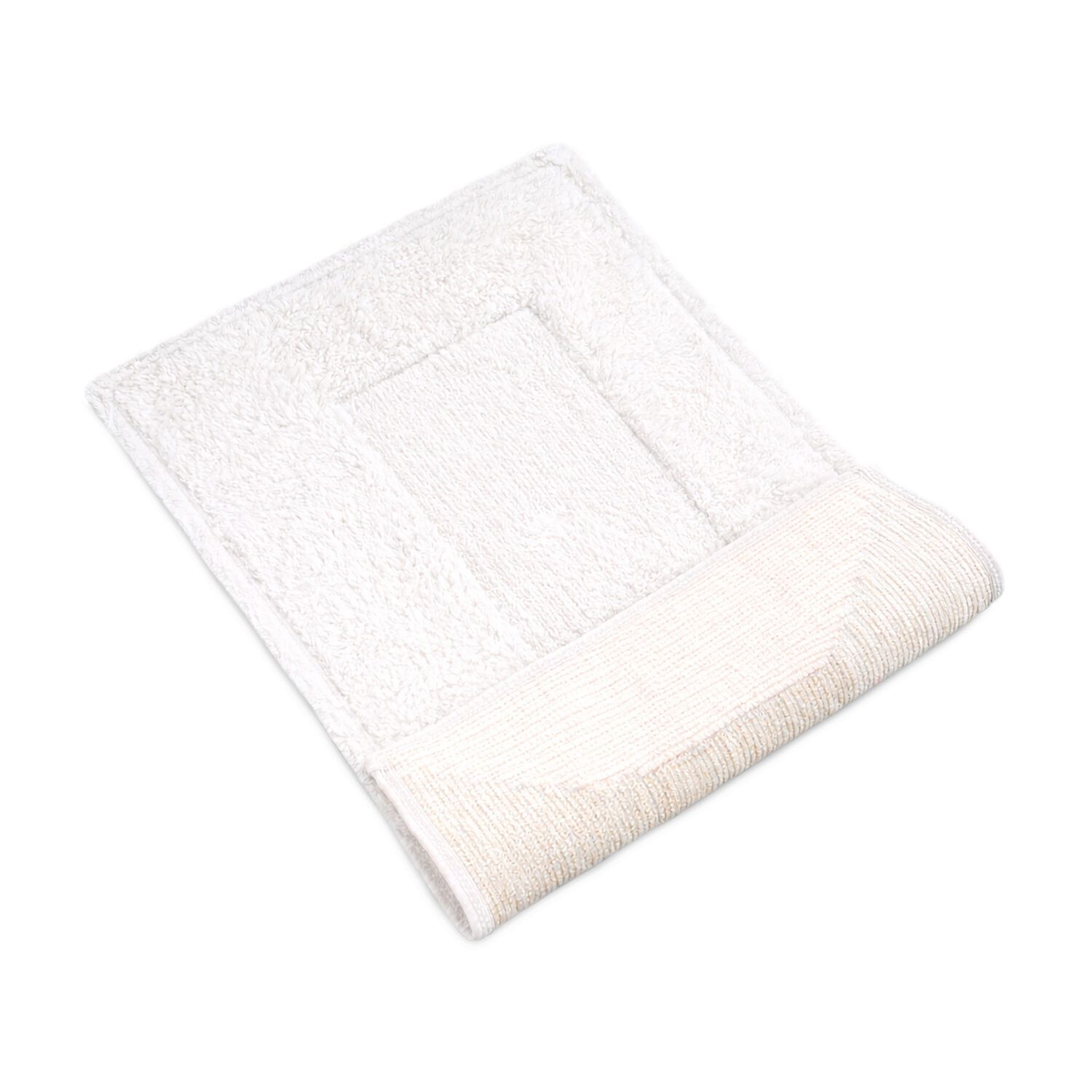 Alfombra De Ba&ntilde;o Gozo Nautica Home Algod&oacute;n Absorbente 50x80cm Blanco image number 3.0