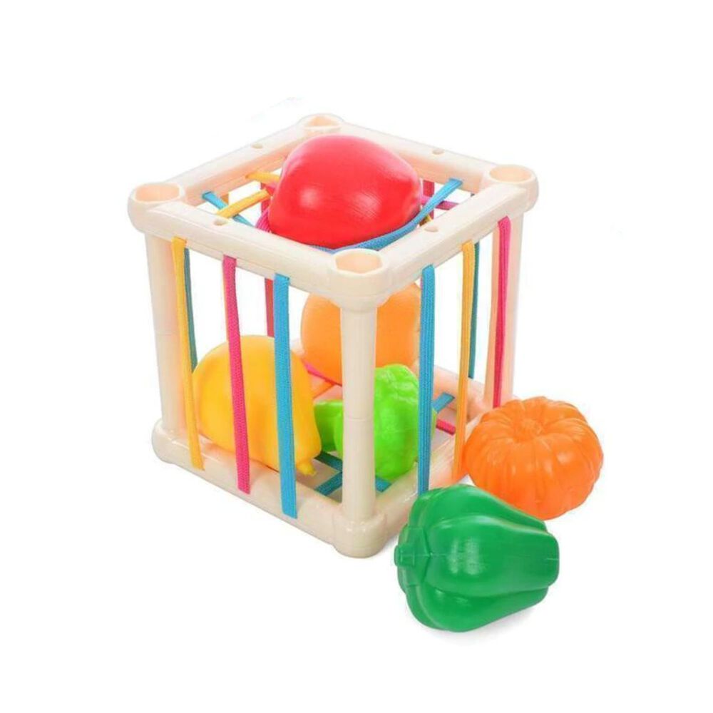 Juguete Canasto De Frutas Y Verduras Interactivo Infantil image number 0.0