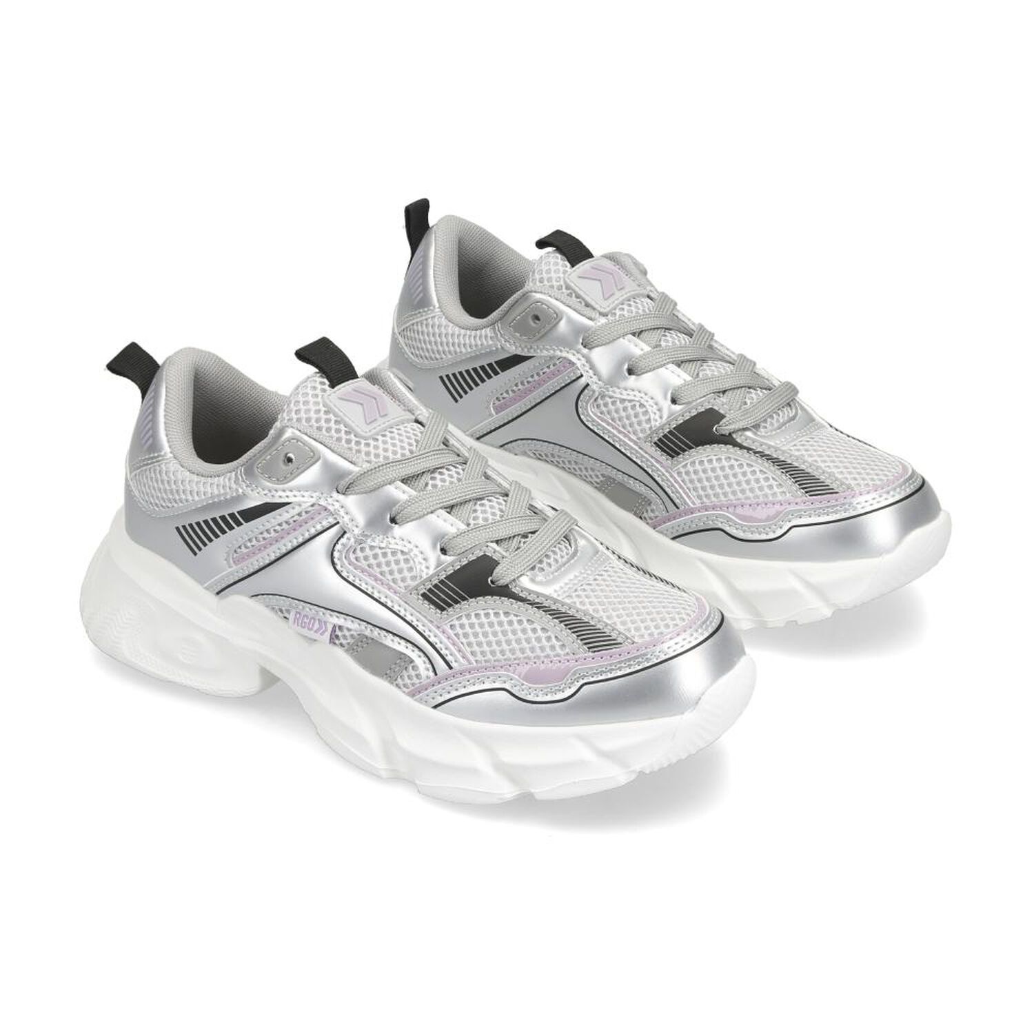 Zapatilla Urbana Mujer Rolly Go Silver image number 1.0