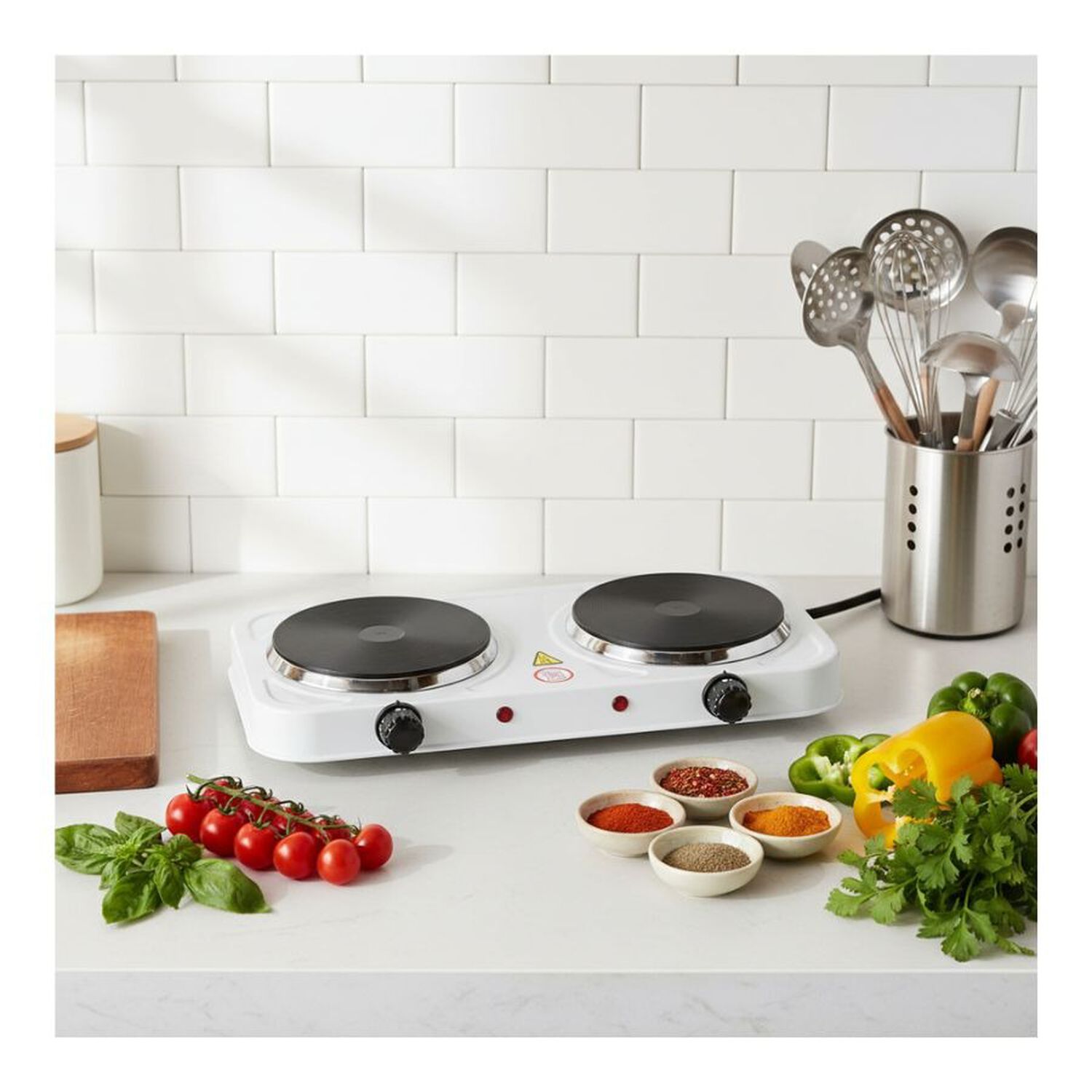 Cocina El&eacute;ctrica Port&aacute;til Hot Plate Jx-2020a 2 Platos image number 2.0