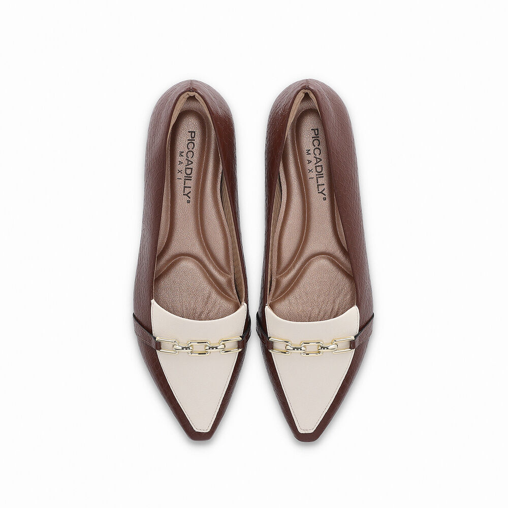 Zapato Mujer Chocolate/natutal Silvia Piccadilly image number 4.0