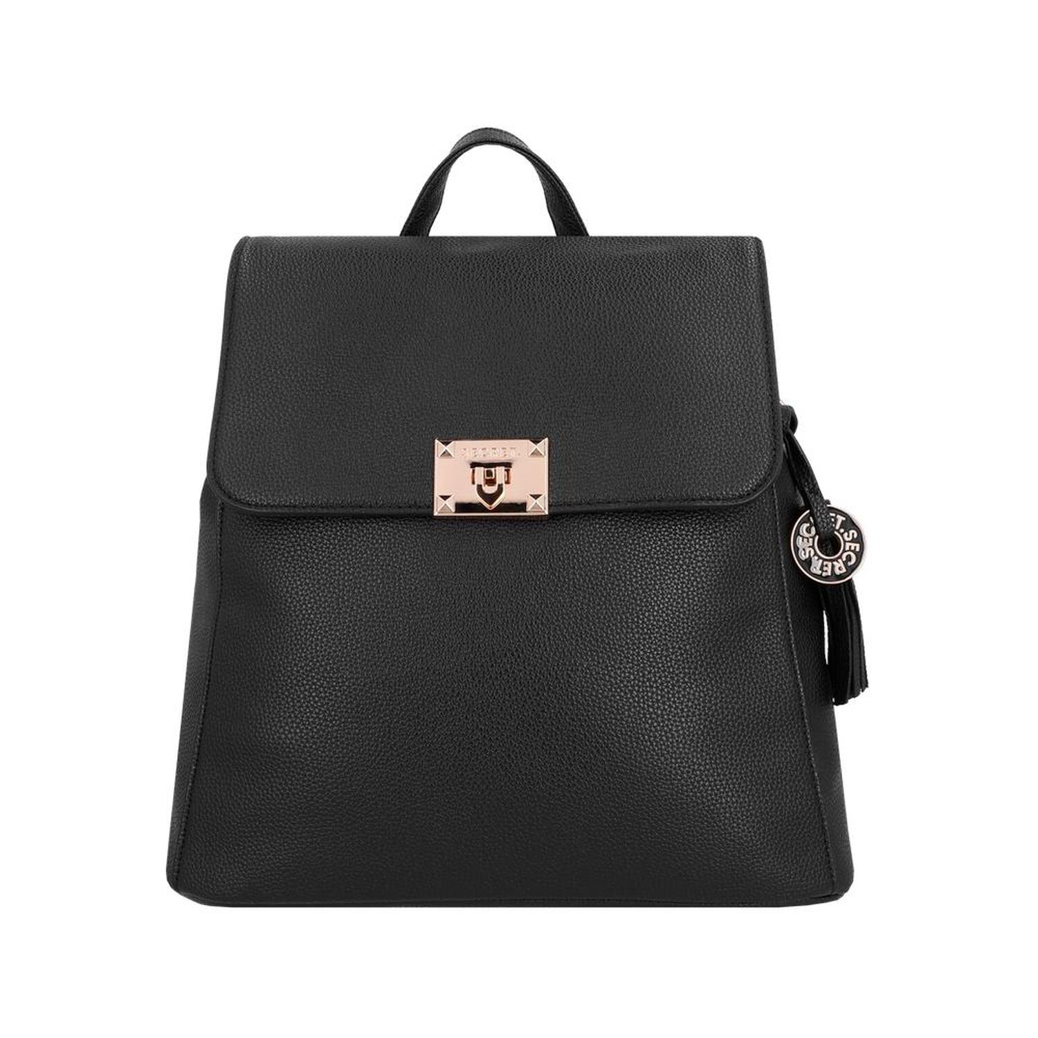 Mochila Secret Cork St6 M Negro image number 0.0