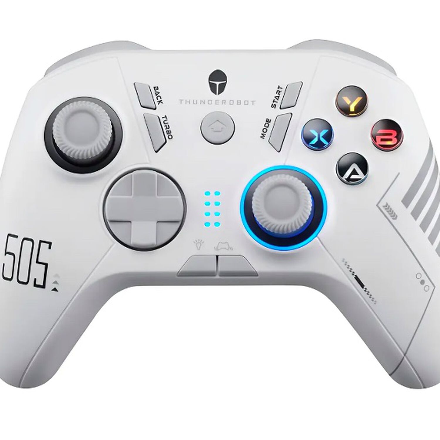 Control Gamer Thunderobo Blanco image number 0.0