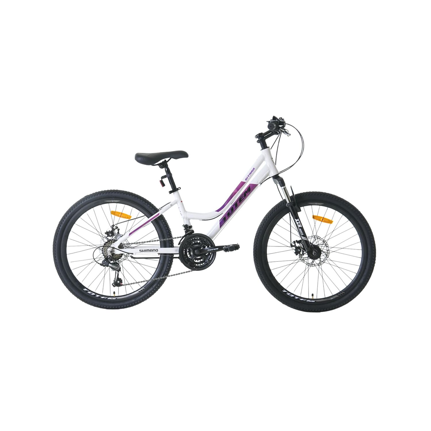 Bicicleta Totem Mtb Aro 24 Modelo Sitara Blanco image number 0.0
