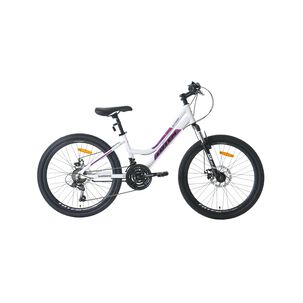 Bicicleta Totem Mtb Aro 24 Modelo Sitara Blanco