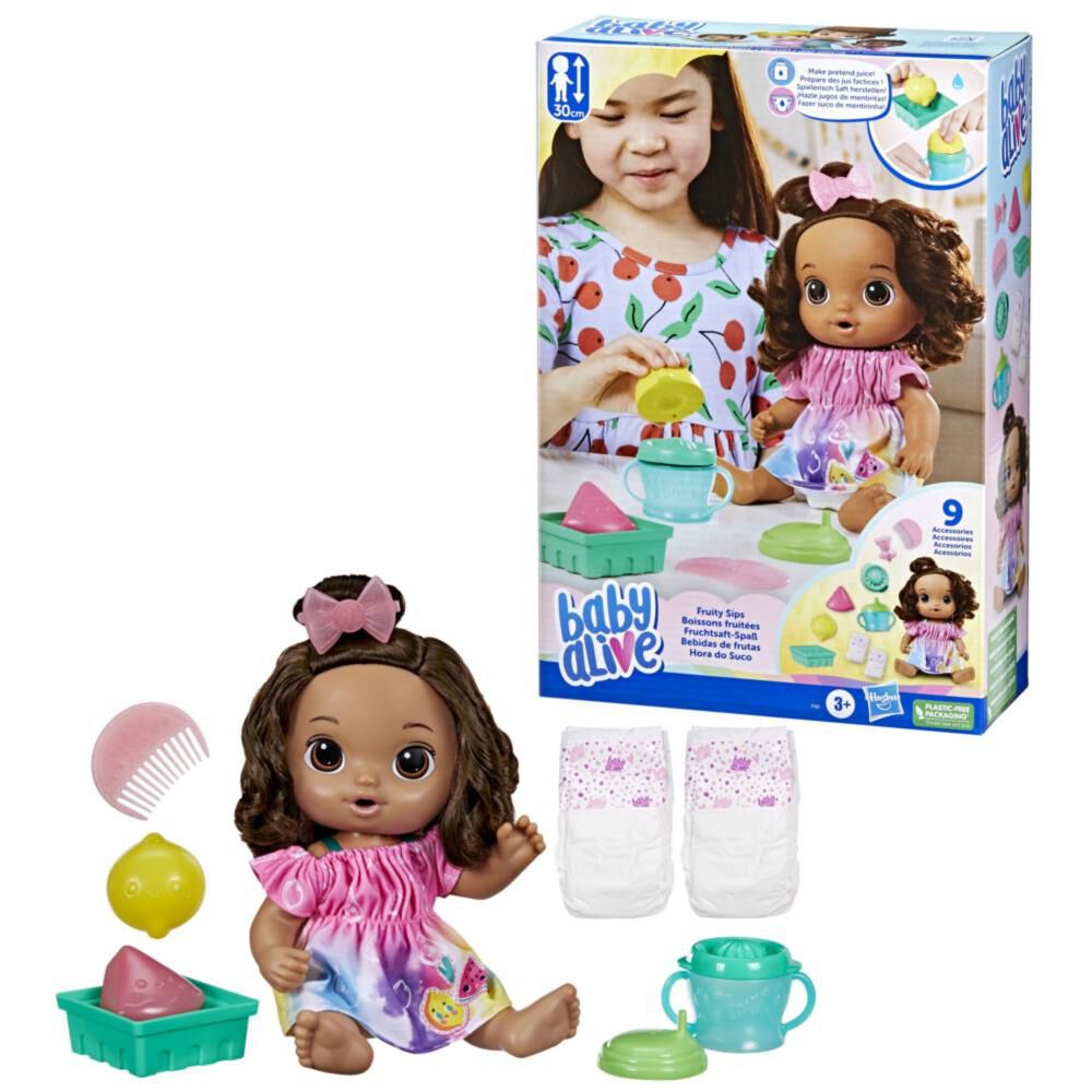 Muñeca Baby Alive Bebidas De Frutas image number 2.0