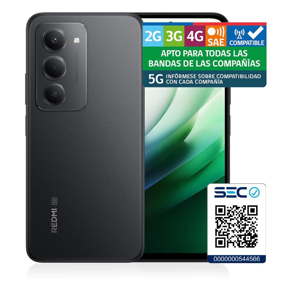 Smartphone Xiaomi Redmi 15 / 5G / 256 GB / Negro /Liberado image number 8.0