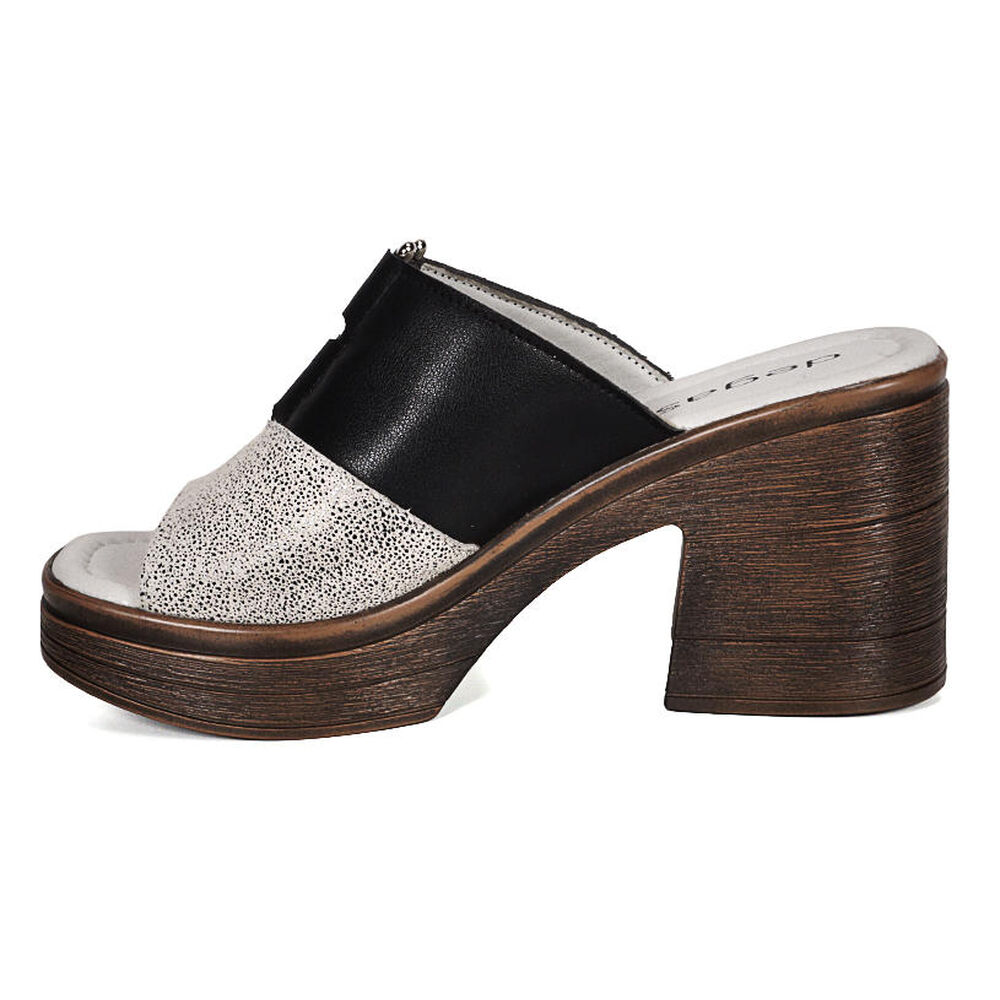 Sandalia Cuero Wilany Negro Print image number 3.0