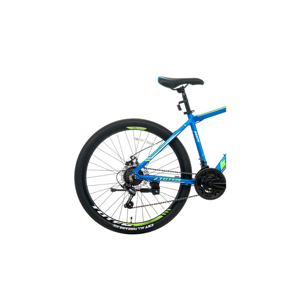 Bicicleta Totem Mtb Aro 26 Modelo Y660m Azul Verde image number 3.0