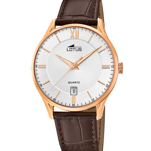 Reloj 18404/g Lotus Blanco Hombre Revival