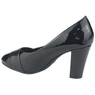 Zapato Negro Mujer Casual Chalada Cobna