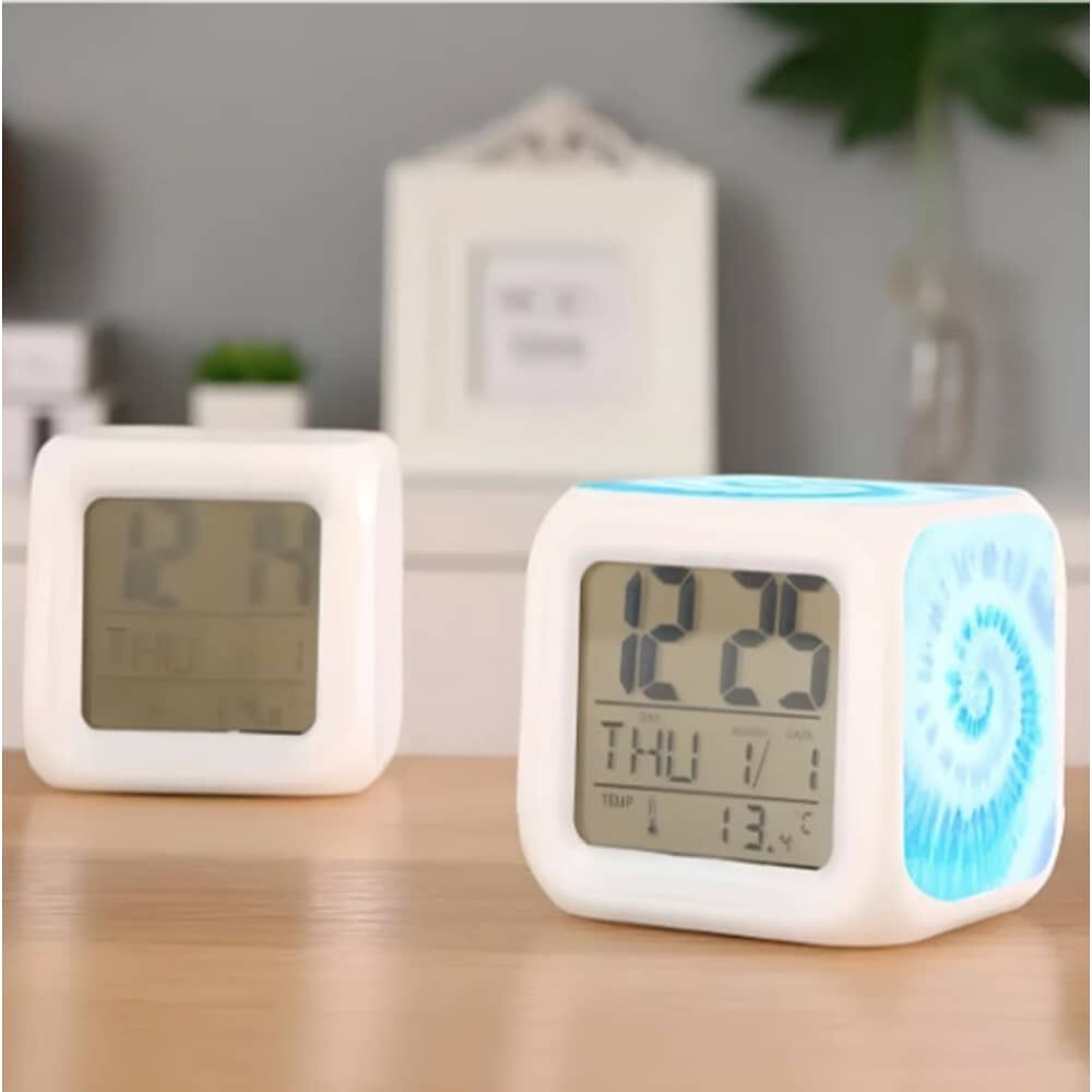 Reloj Despertador Mario Bros Con Luz Led image number 2.0