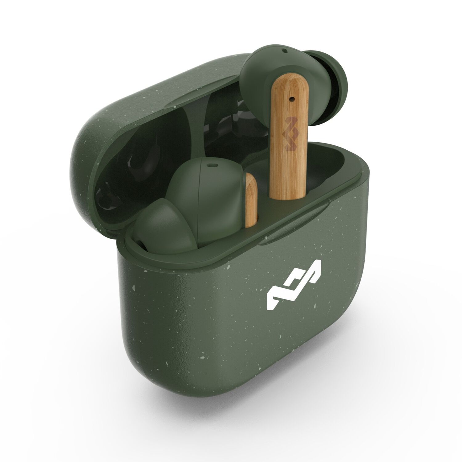 Aud&iacute;fonos Bluetooth True Wireless Little Bird Green Marley image number 2.0