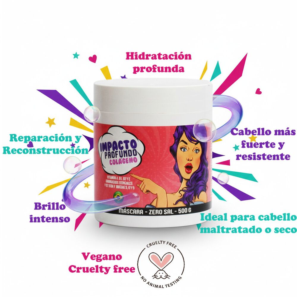 M&aacute;scara Impacto Profundo Col&aacute;geno Mar Beauty 500g image number 1.0