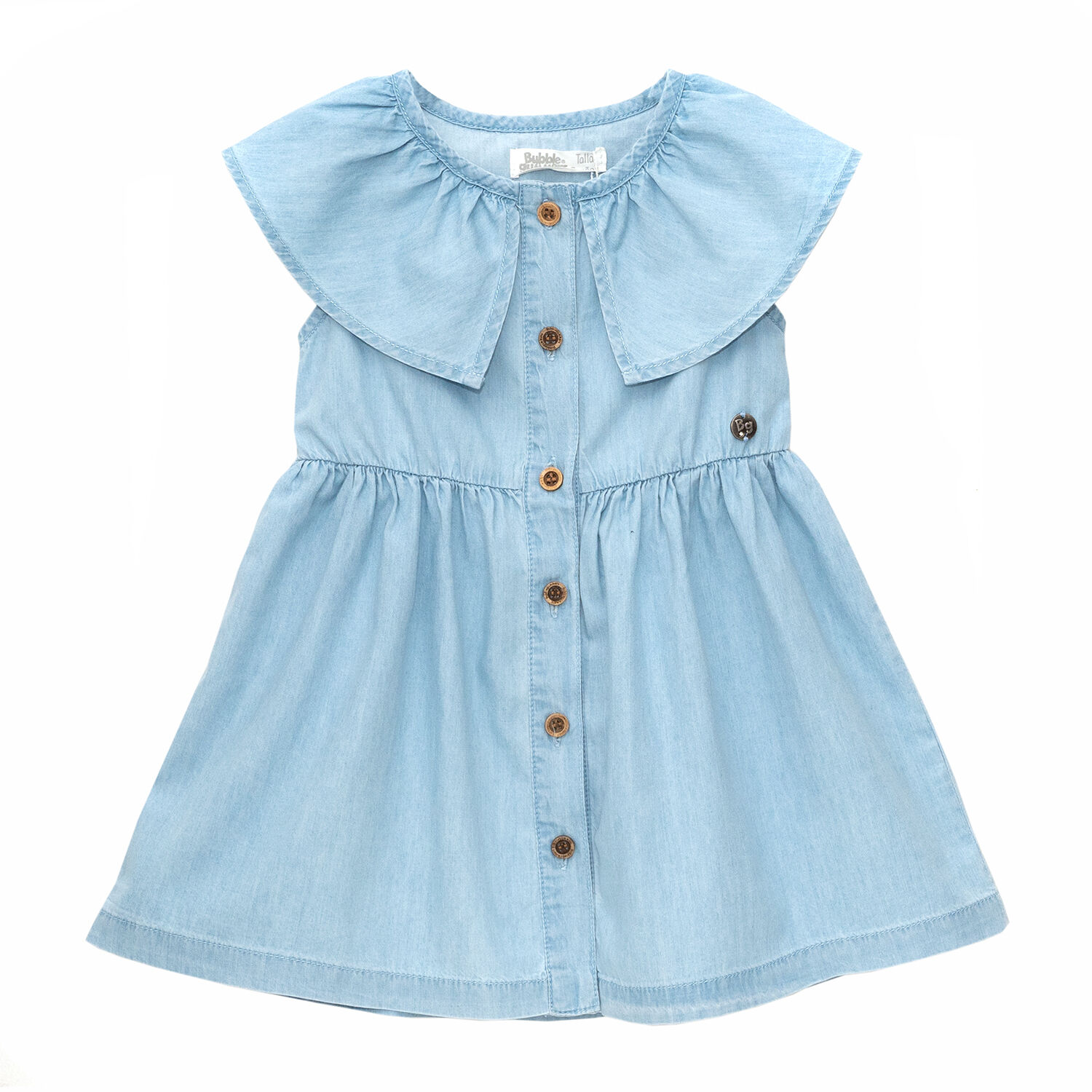 Vestido Ni&ntilde;a Bubblegummers Tilo Az&uacute;l image number 0.0