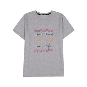 Polera De Pijama Manga Corta Mujer Freedom