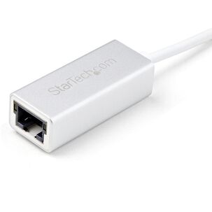 Adaptador De Red Ethernet Gigabit Externo Usb 3.0 - Plateado