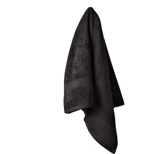 Set 2 Toallas Florentino 100% Algodon Negro