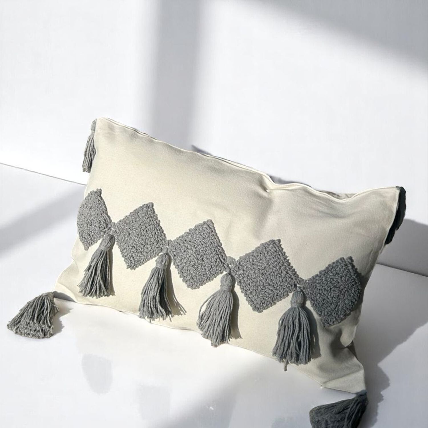 Pack De Fundas De Cojin Decorativa Dise&ntilde;o Boho 30x50 Cm Md15 image number 2.0