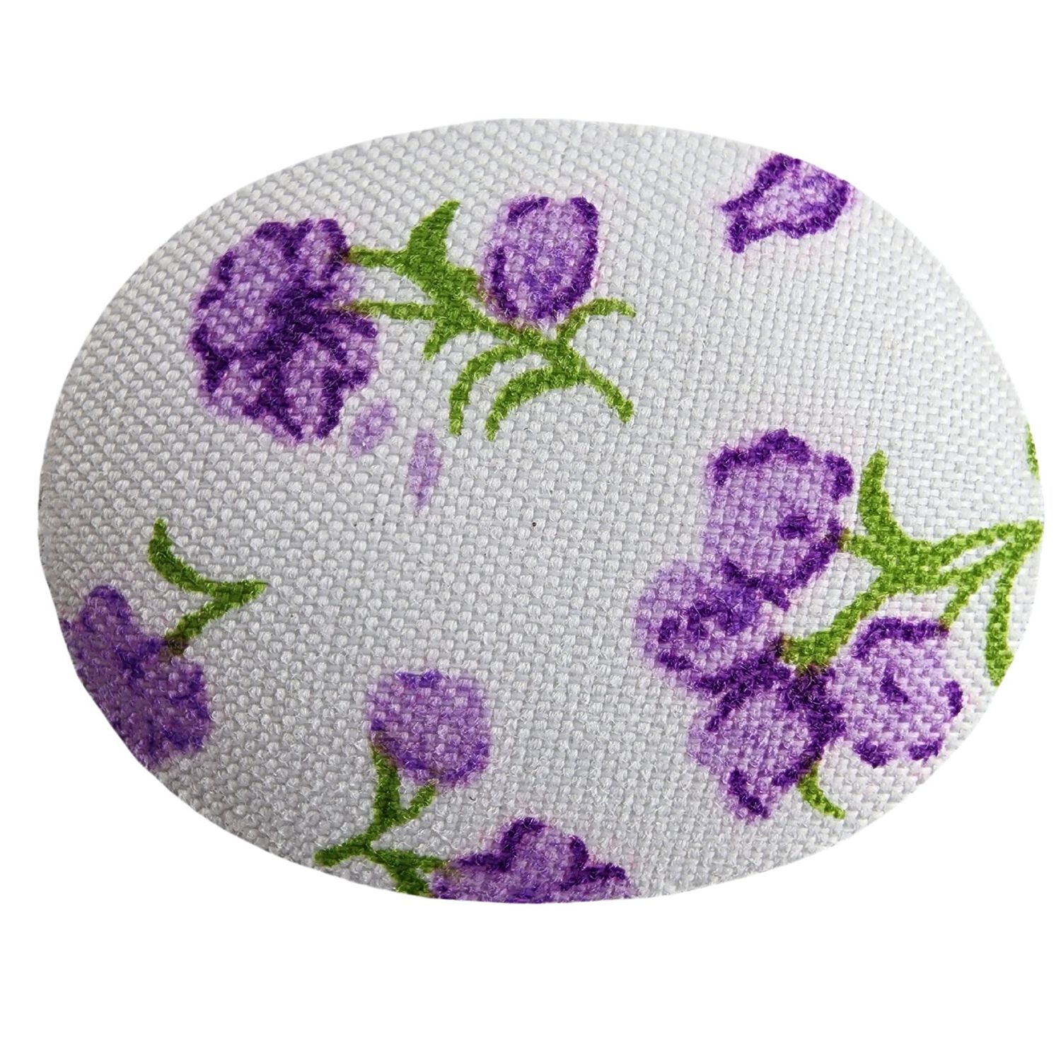 Cojin Almohadilla Para Talon Acolchado Espolon Flor Lila image number 3.0